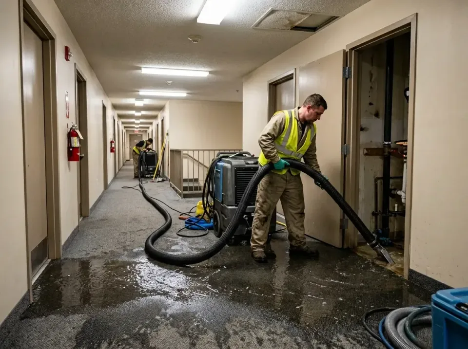 multi-unit-apartment-hallway-f-005 — frequently asked questions, Emergency Burst Pipe Water Extraction & Removal in Plum, PA
